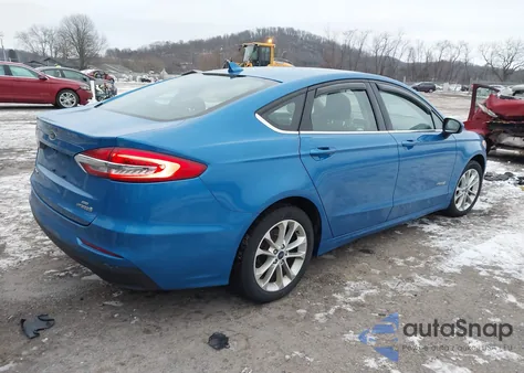 2019 Ford Fusion Hybrid Se from USA, damaged, VIN 3FA6P0LU9KR214658